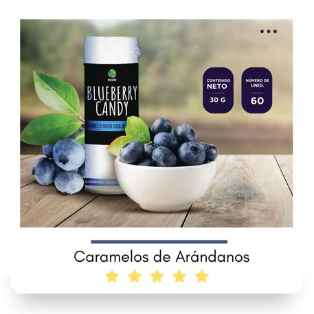 HGW Caramelos de Arándanos
